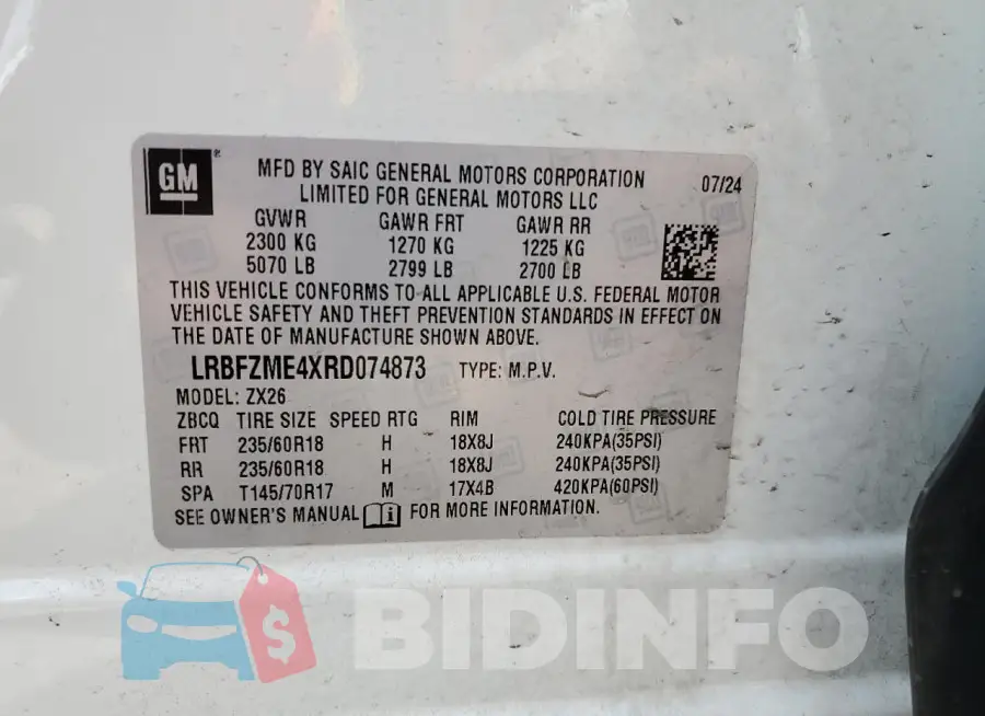 LRBFZME4XRD074873 Photo# 12