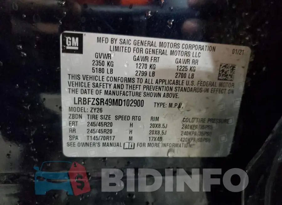 LRBFZSR49MD102900 Photo# 13