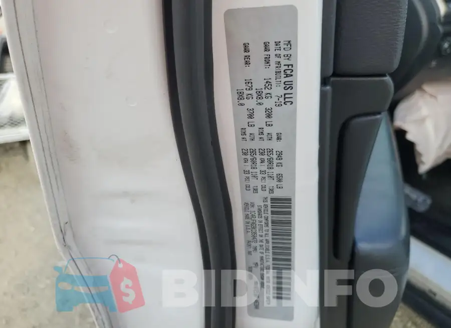 1C4RJFAG9KC850472 Photo# 14
