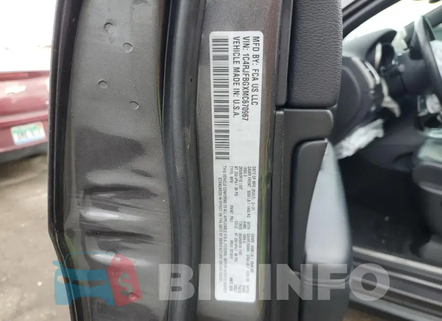1C4RJFBGXMC670967 Photo# 13