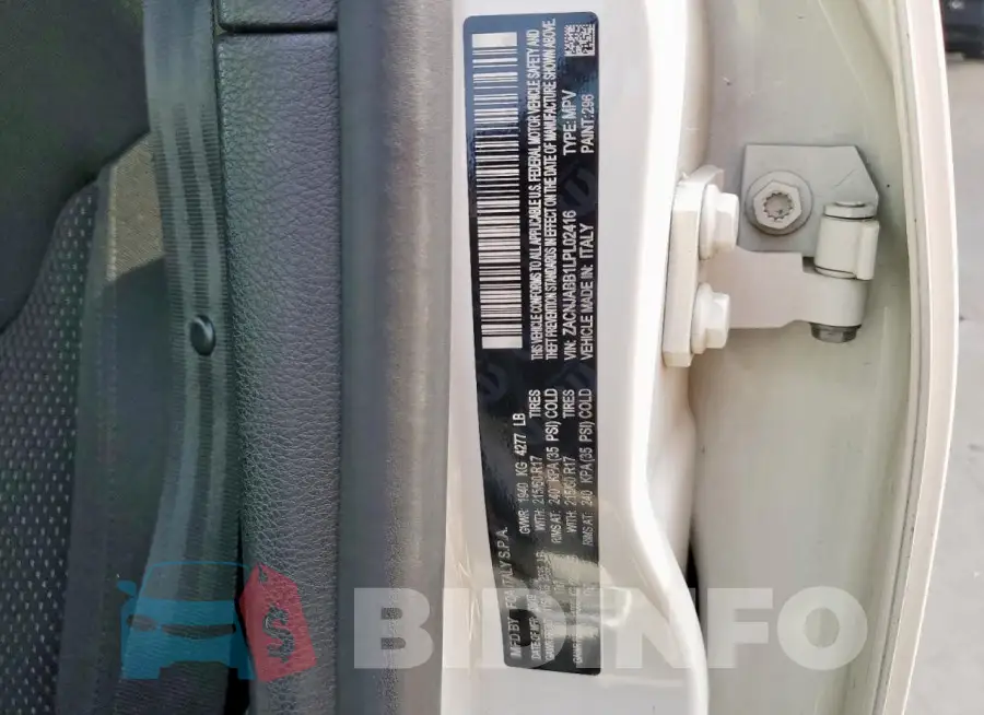 ZACNJABB1LPL02416 Photo# 13
