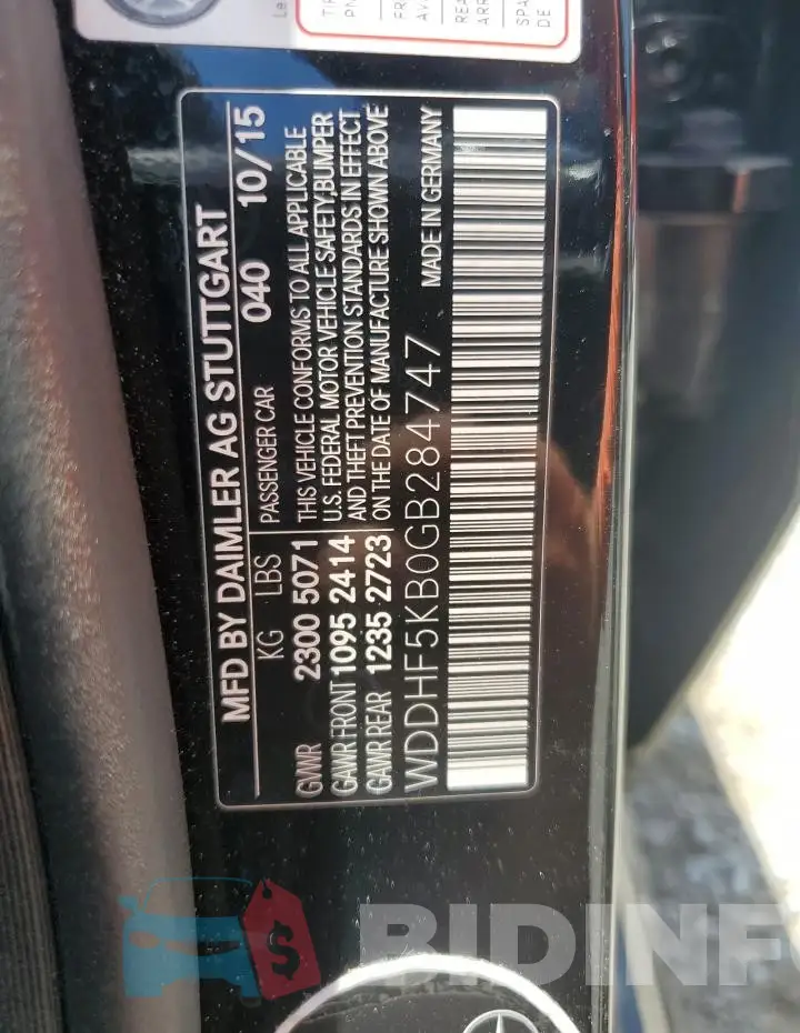 WDDHF5KB0GB284747 Photo# 12
