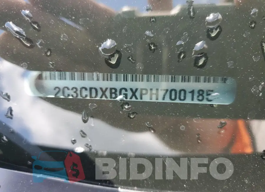 2C3CDXBGXPH700185 Photo# 12