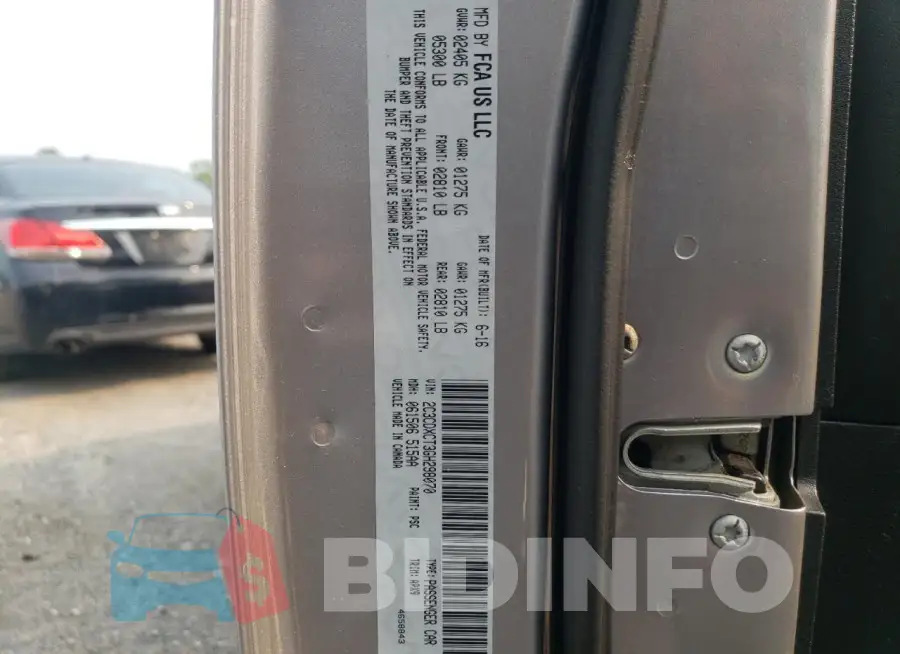 2C3CDXCT3GH298070 Photo# 12