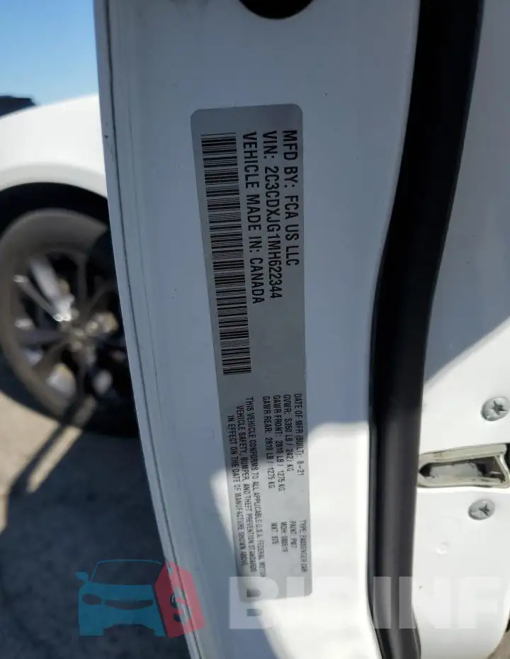 2C3CDXJG1MH622344 Photo# 12