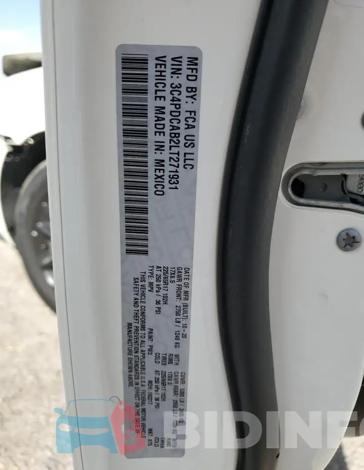 3C4PDCAB2LT271931 Photo# 13