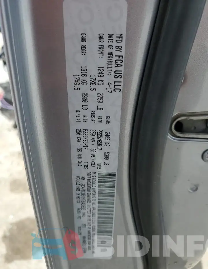 3C4PDCBB1HT643832 Photo# 12