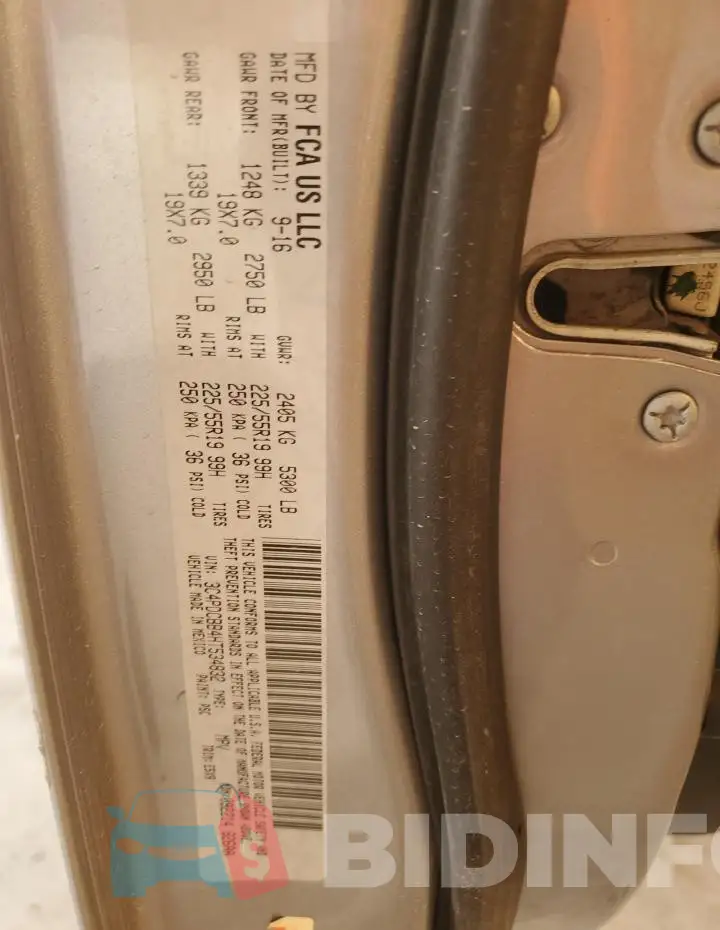 3C4PDCBB4HT534832 Photo# 14