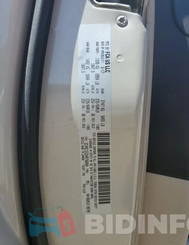 2C4RC1EG3HR796884 Photo# 14