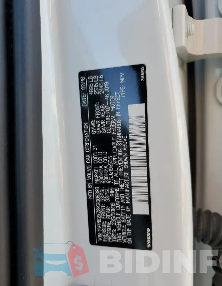 YV4162XZ8K2006393 Photo# 13