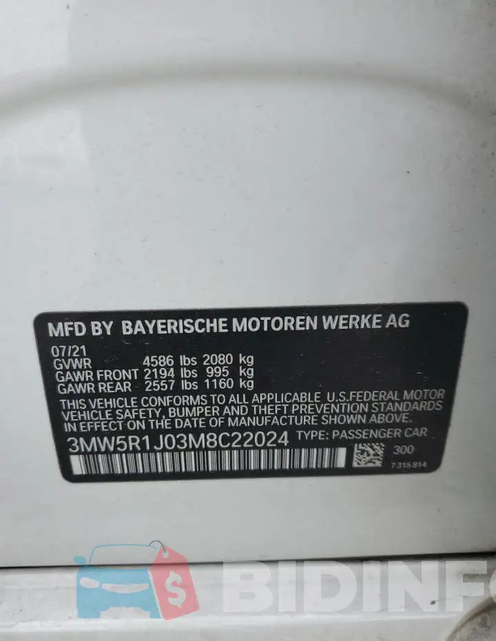 3MW5R1J03M8C22024 Photo# 12