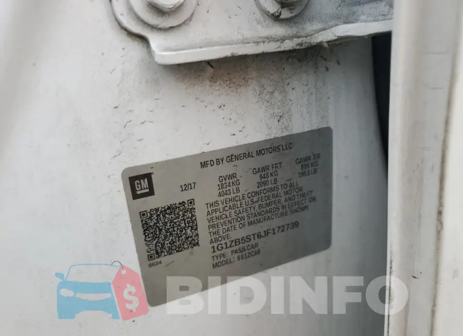 1G1ZB5ST6JF172739 Photo# 13