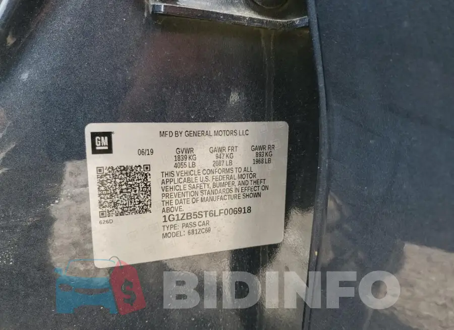 1G1ZB5ST6LF006918 Photo# 12