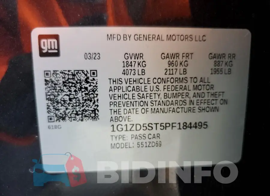 1G1ZD5ST5PF184495 Photo# 12