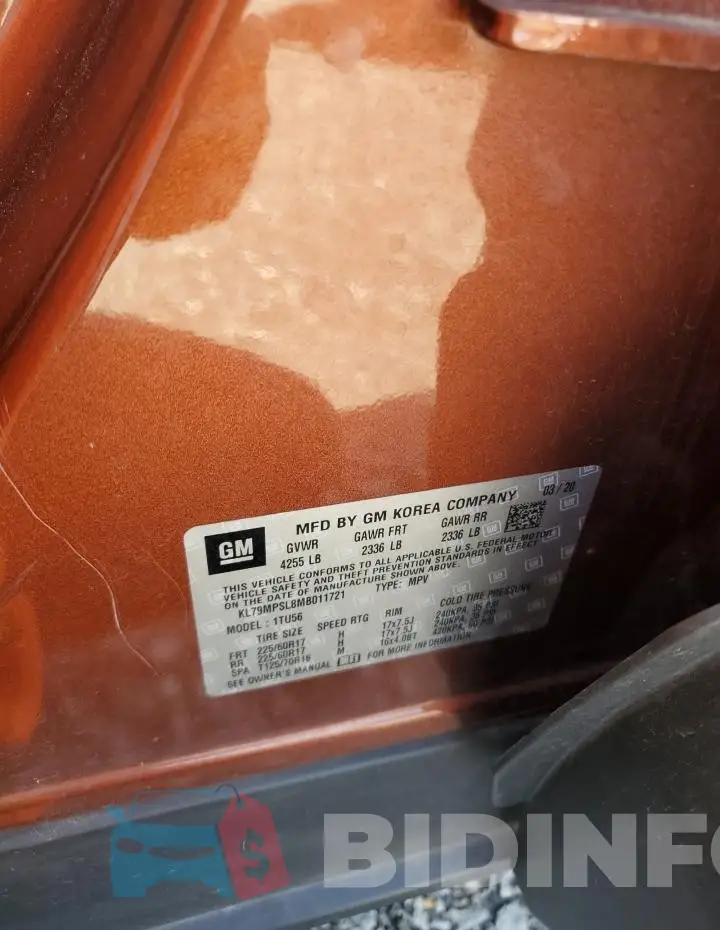 KL79MPSL8MB011721 Photo# 13