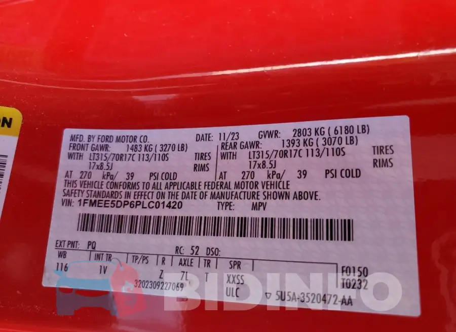 1FMEE5DP6PLC01420 Photo# 12