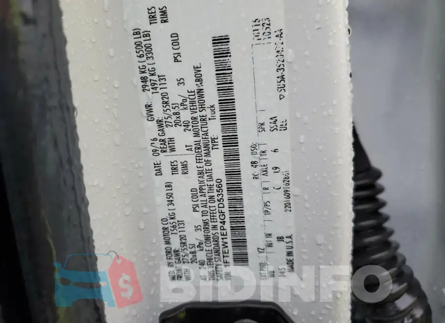 1FTEW1EP4GFD53560 Photo# 12