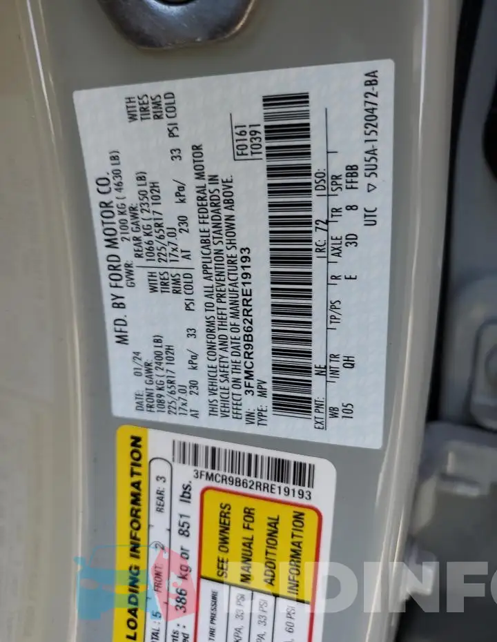 3FMCR9B62RRE19193 Photo# 13