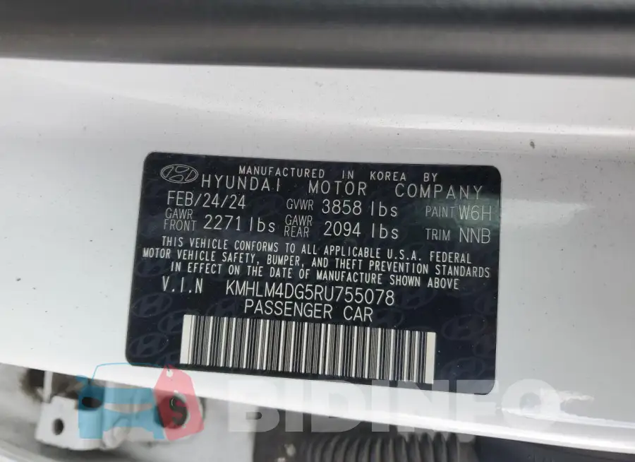 KMHLM4DG5RU755078 Photo# 13