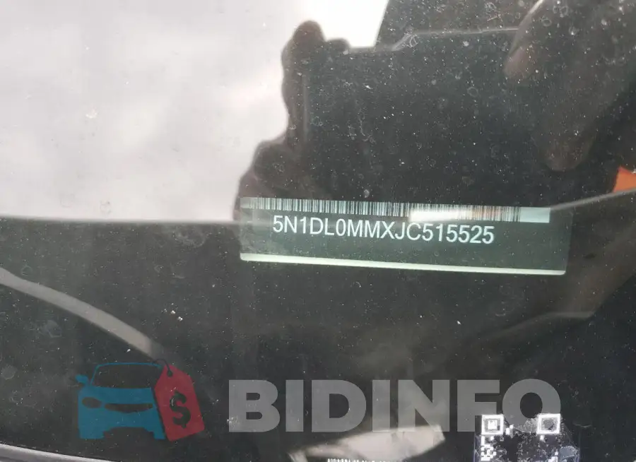 5N1DL0MMXJC515525 Photo# 14