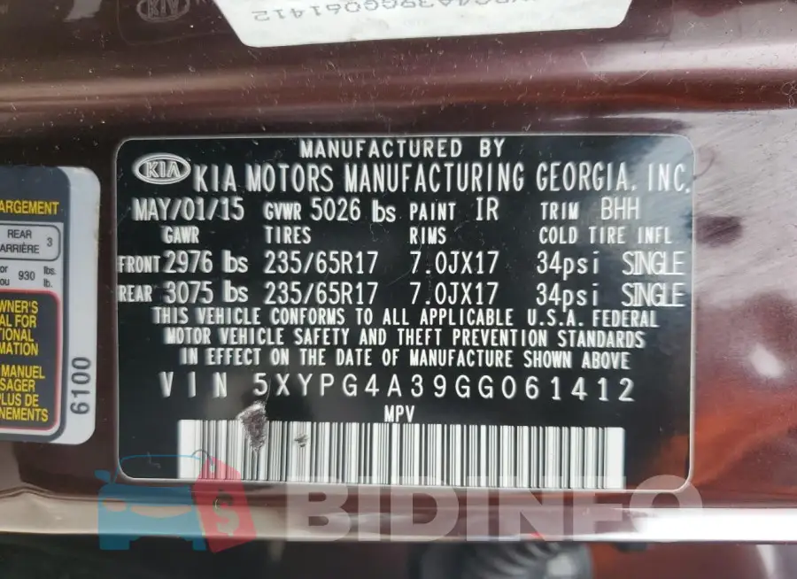 5XYPG4A39GG061412 Photo# 13