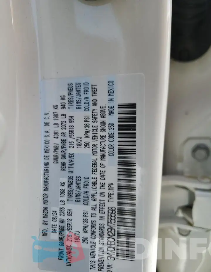 3MVDMBCM2SM755598 Photo# 14