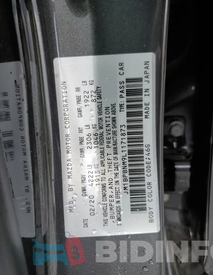 JM1BPBNM9L1171873 Photo# 12