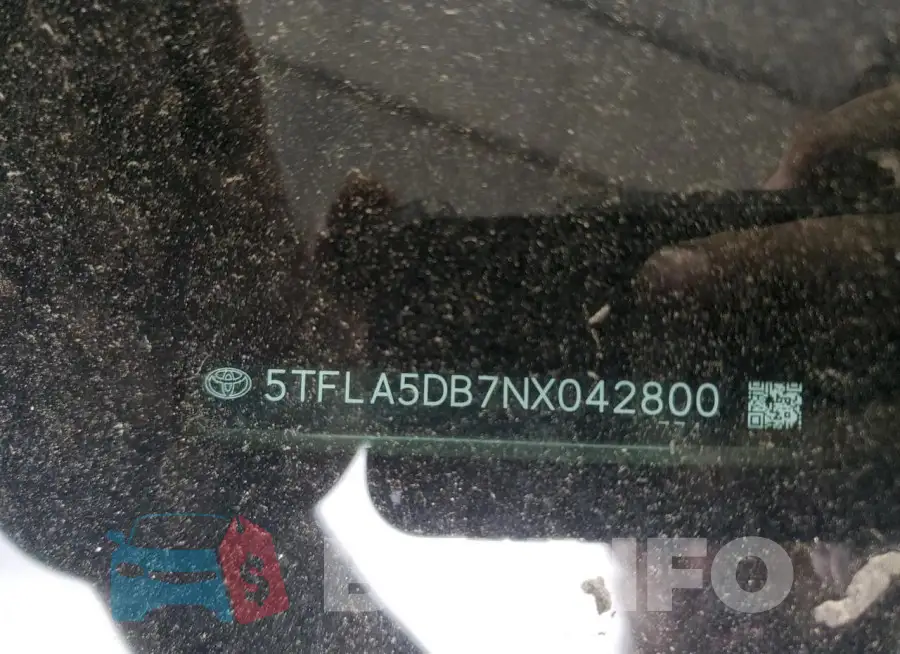 5TFLA5DB7NX042800 Photo# 12