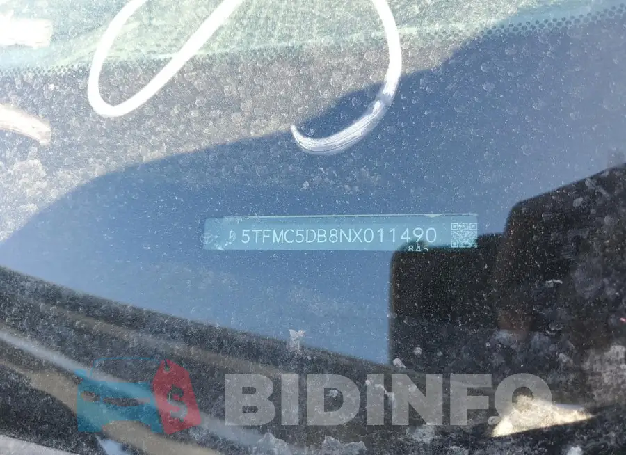 5TFMC5DB8NX011490 Photo# 12
