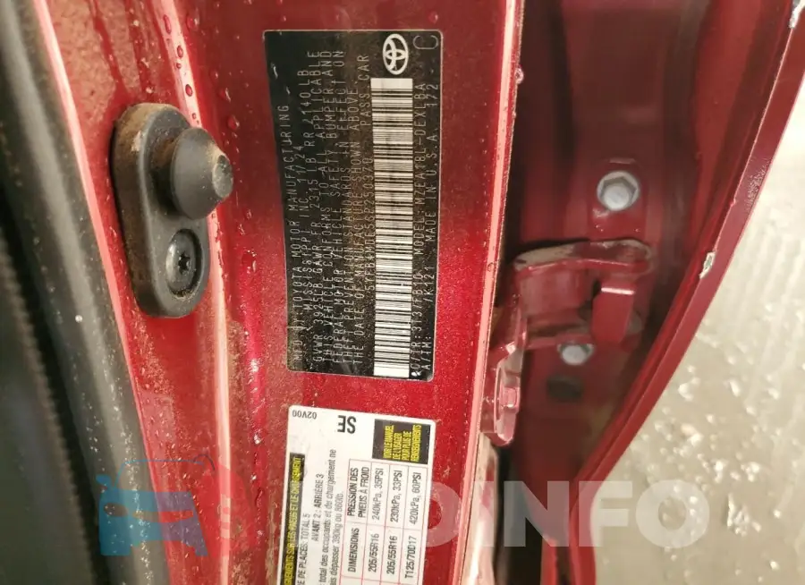 5YFB4MDE5SP250370 Photo# 12