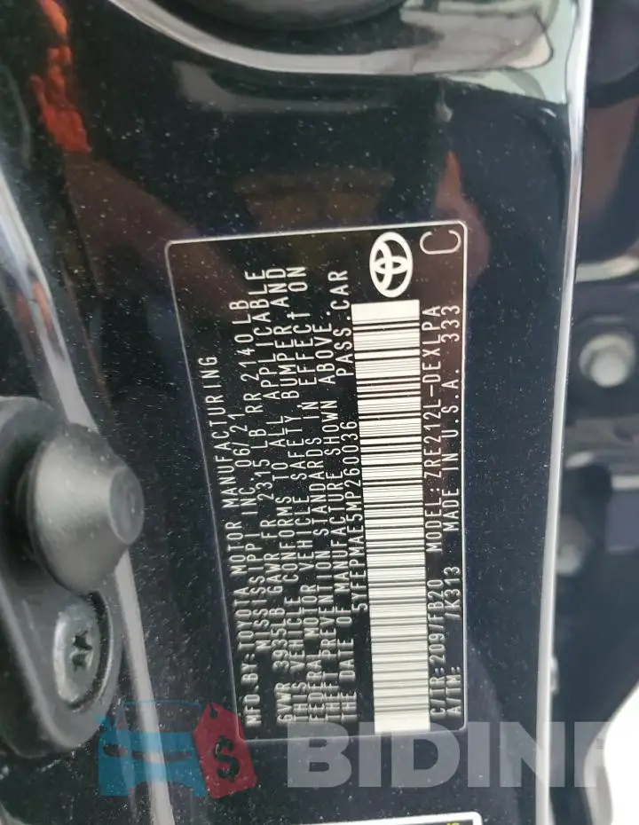 5YFEPMAE5MP260036 Photo# 12
