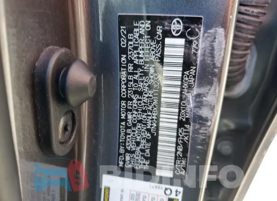 JTNKHMBX7M1113233 Photo# 13