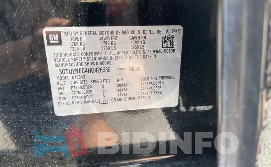 3GTU2NEC4HG426535 Photo# 10