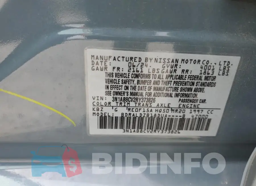 3N1AB8CV2RY373826 Photo# 12