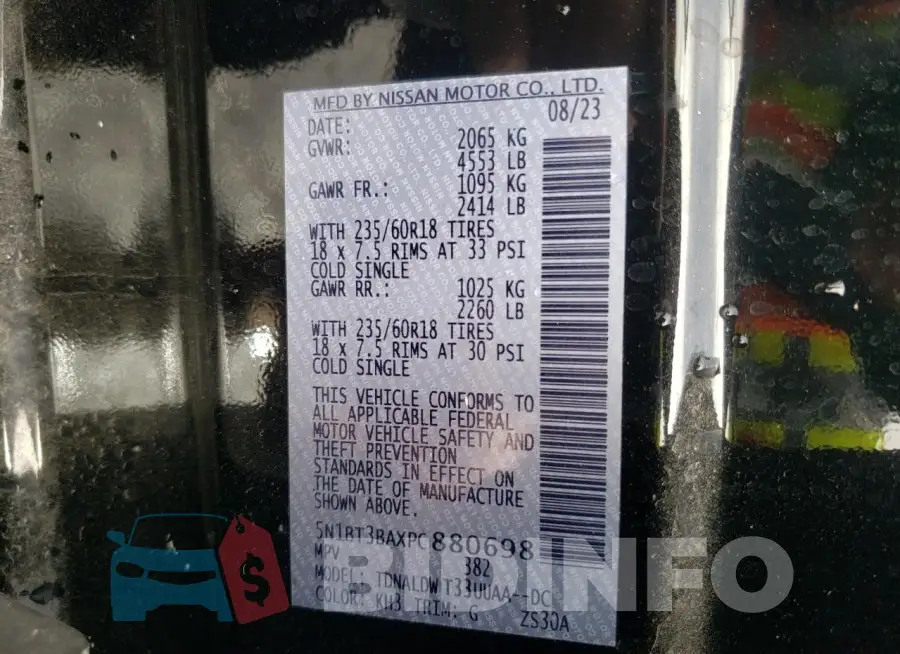 5N1BT3BAXPC880698 Photo# 13