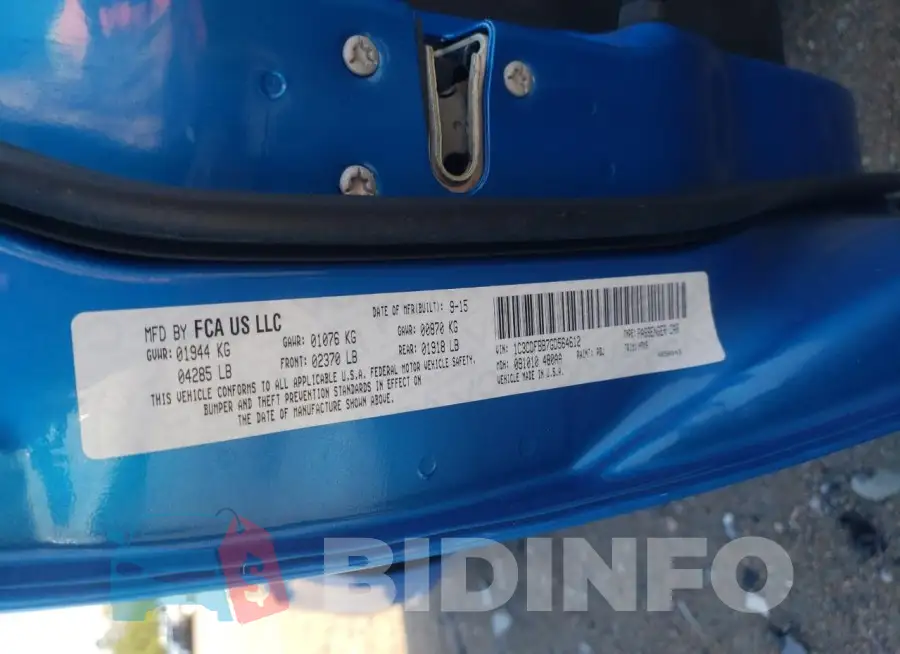 1C3CDFBB7GD564612 Photo# 13