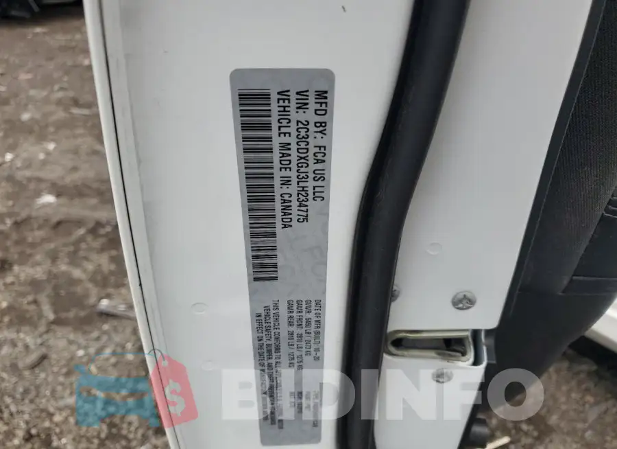 2C3CDXGJ3LH234775 Photo# 12