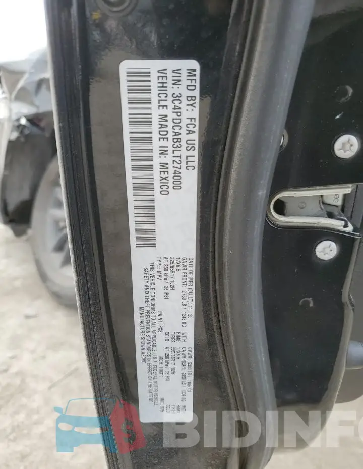 3C4PDCAB3LT274000 Photo# 13