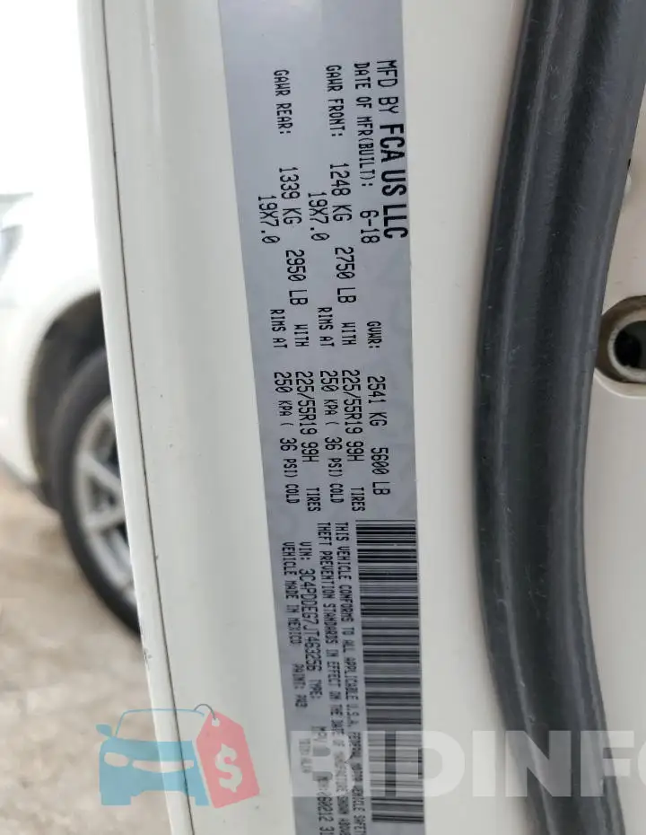 3C4PDDEG7JT463256 Photo# 13