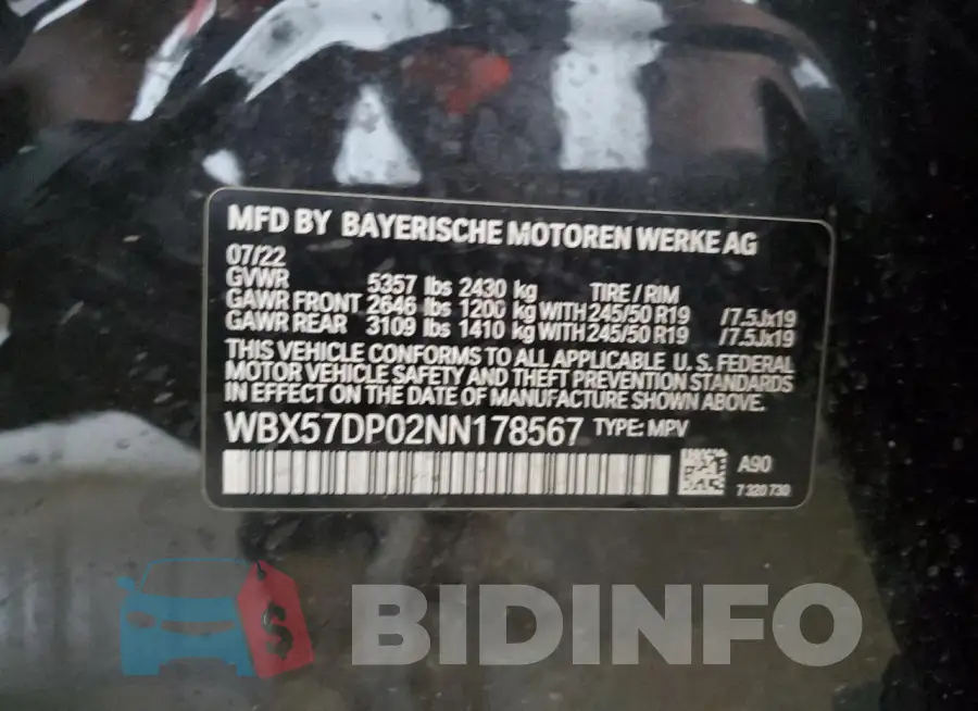WBX57DP02NN178567 Photo# 13