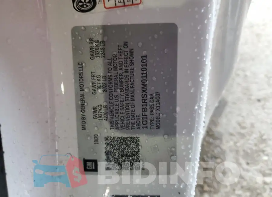 1G1FB1RSXM0110101 Photo# 13