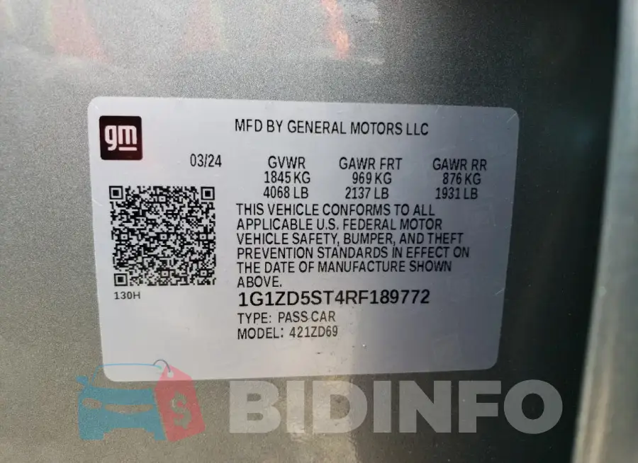 1G1ZD5ST4RF189772 Photo# 12