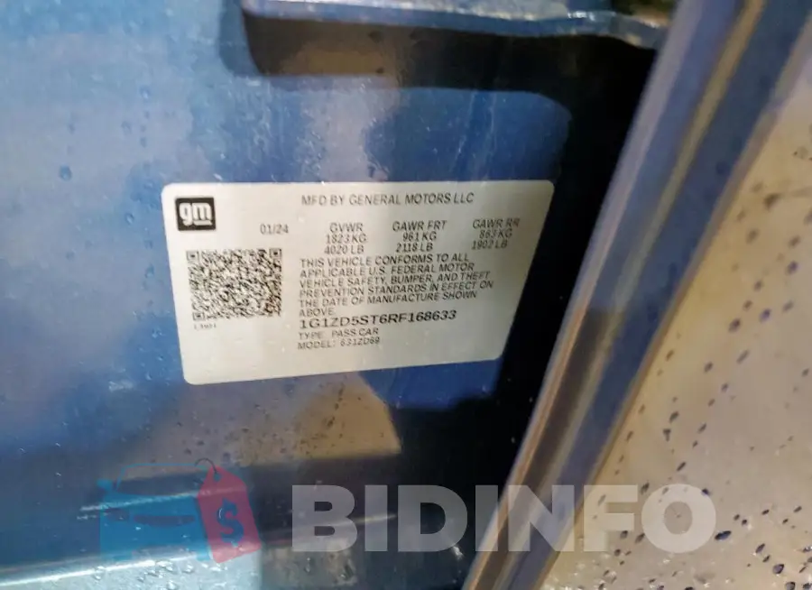1G1ZD5ST6RF168633 Photo# 13