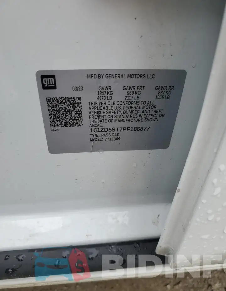 1G1ZD5ST7PF186877 Photo# 13
