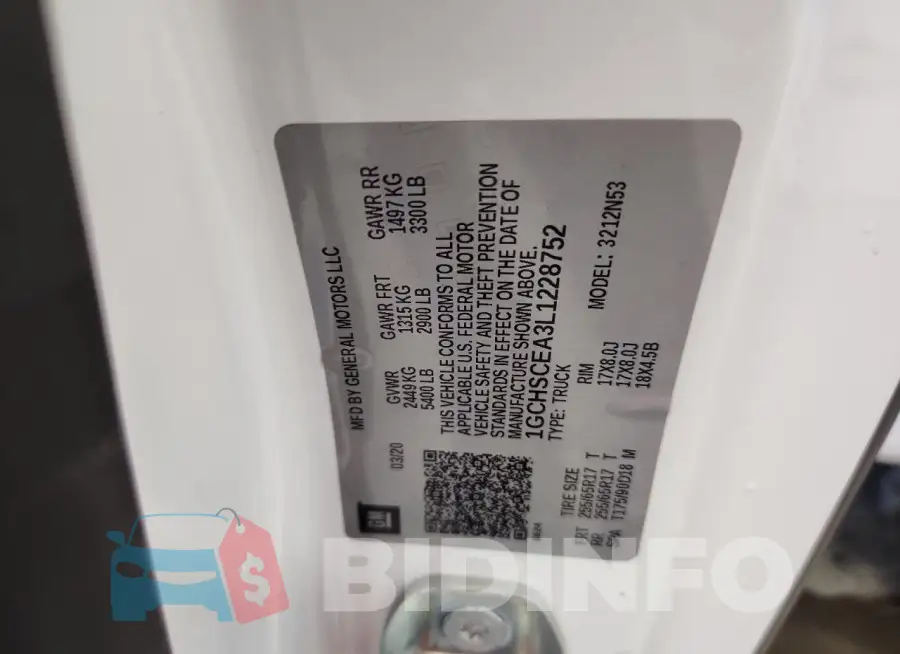 1GCHSCEA3L1228752 Photo# 13