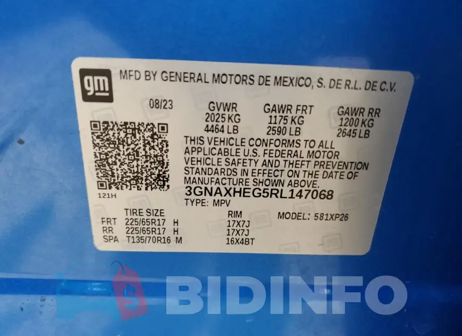 3GNAXHEG5RL147068 Photo# 13