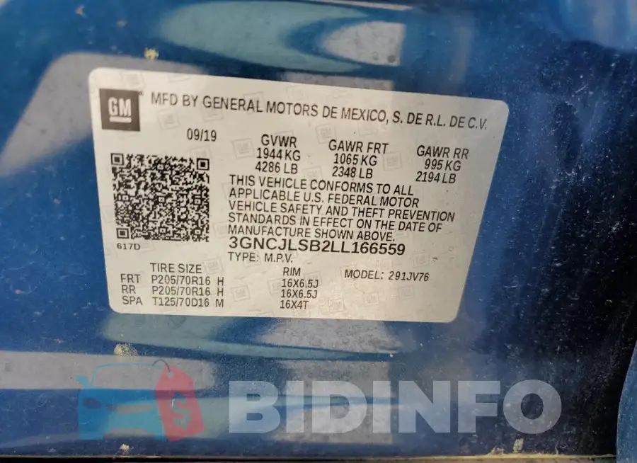 3GNCJLSB2LL166559 Photo# 12