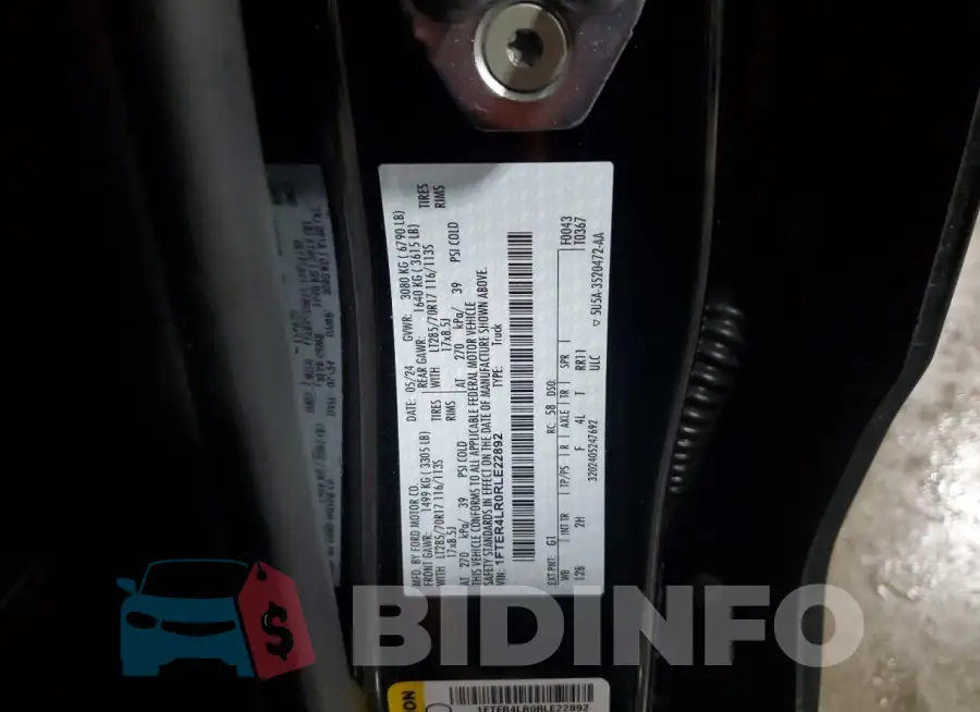 1FTER4LR0RLE22892 Photo# 12