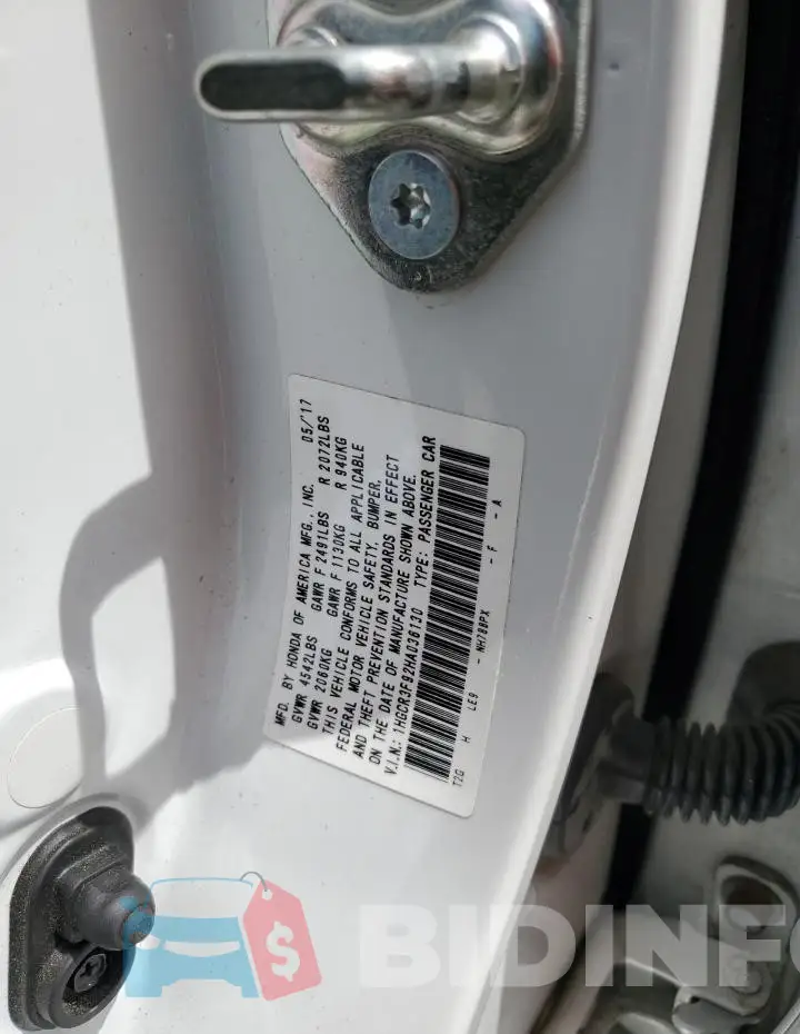 1HGCR3F92HA036130 Photo# 13