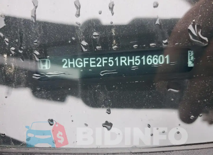 2HGFE2F51RH516601 Photo# 12